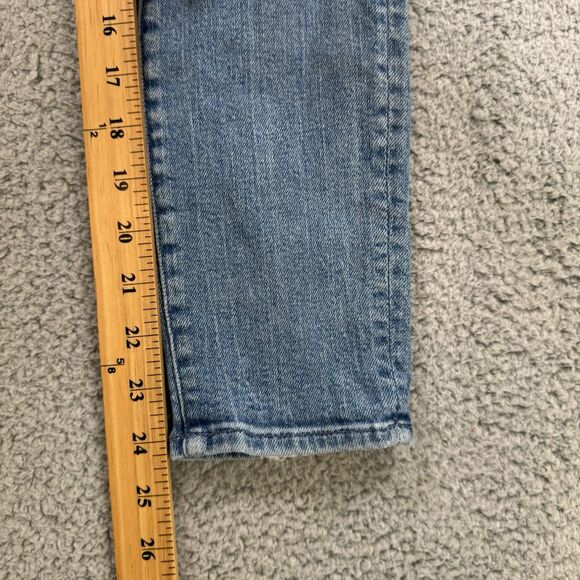 Mother Jeans Womens Size 24 Blue The Insider Crop Denim Stretch - Picture 6 of 14